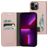Mobiparts Classic Wallet iPhone 13 Pro Max Klapphülle Portemonnaie - Pink