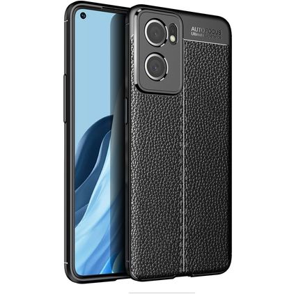Mobigear Luxury OnePlus Nord CE 2 Hülle Flexibles TPU Backcover - Schwarz
