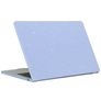 Mobigear Sparkling Cream MacBook Air 13 Zoll (2022-2026) Hardcase Hülle MacBook Case - Blau - Model A2681 / A3113 / A3240 / A3449