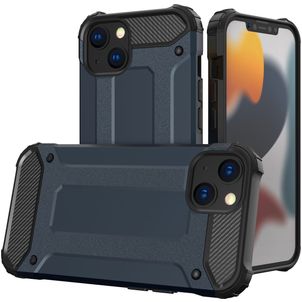 Mobigear Outdoor iPhone 14 Hülle Hardcase Backcover Stoßfest - Marineblau