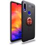 Mobigear Armor Ring Xiaomi Redmi 7 Hülle Hardcase Backcover Stoßfest mit Ringhalter - Schwarz
