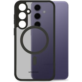 Mobilize Hybrid Samsung Galaxy S24 MagSafe Hülle Hardcase Backcover Stoßfest - Schwarz