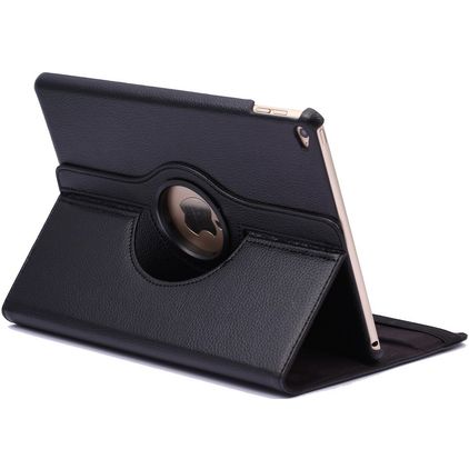 Mobigear DuoStand iPad Air 2 (2014) Drehbare Klapphülle - Schwarz