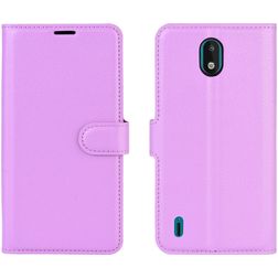 Mobigear Classic Nokia 1.3 Hülle Klapphülle Geldbörse - Lila