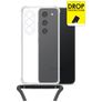 My Style Loop Durchsichtig Samsung Galaxy S23 Plus Flexibles TPU Handykette - Transparent
