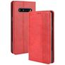 Mobigear Sensation LG V60 ThinQ Hülle Klapphülle Geldbörse - Rot