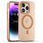 Mobigear Shockproof iPhone 16 Pro Max MagSafe Hülle Flexibles TPU Backcover - Orange