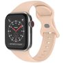Mobigear Sport Dual Silikon Apple Watch Armband Drückerschließe - 49/46/45/44 mm - Pastellrosa