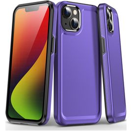 Mobigear Slim Armor iPhone 15 Plus Hülle Hardcase Backcover Stoßfest - Lila