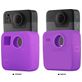 Mobigear Classic GoPro Fusion Hülle Flexibles Silikon - Lila