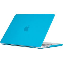 Mobigear Matte MacBook Pro 14 Zoll (2021-2025) Hardcase Hülle MacBook Case - Blau - Model A2442 / A2779 / A2918 / A2992 / A3401 / A3112 / A3434