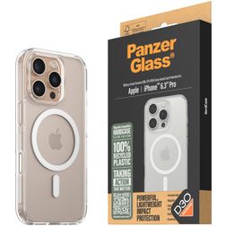 PanzerGlass Clear Durchsichtig iPhone 16 Pro MagSafe Hülle Hardcase Backcover Stoßfest - Transparent