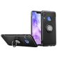 Mobigear Armor Ring Huawei Nova 3 Hülle Hardcase Backcover Stoßfest mit Ringhalter - Schwarz