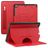 Mobigear Magnetic Folio iPad 9 (2021) Hülle Klapphülle + Stifthalter - Rot