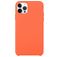Mobigear Rubber Touch iPhone 15 Pro Silikon Hülle Backcover - Orange