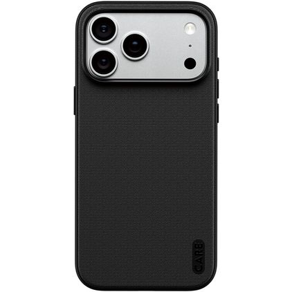 CARE by PanzerGlass Fusion Fabric iPhone 18 Pro Max MagSafe Hardcase Backcover Shockproof - Schwarz