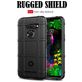 Mobigear Rugged Shield LG G8 ThinQ Hülle Flexibles TPU Backcover Stoßfest - Grün