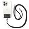 Mobigear Lanyard Universal-Handykette einstellbar - Schwarz