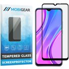 Mobigear Premium Xiaomi Redmi 9 Panzerglas Gehärtetes Glas Displayschutz - Hüllenfreundlich - Schwarz