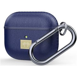 Mobigear Luxury Apple AirPods 3 Hülle Silikon (flexibel) - Blau