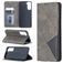 Mobigear Rhombus Slim Samsung Galaxy S21 Hülle Klapphülle - Grau