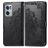 Mobigear Mandala OnePlus Nord CE 2 Hülle Klapphülle Geldbörse - Schwarz