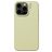 Nudient Base iPhone 15 Pro Max Silikon Backcover - Pale Yellow