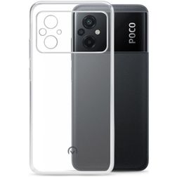 Mobilize Gelly Durchsichtig POCO M5 Hülle Flexibles TPU Backcover - Transparent