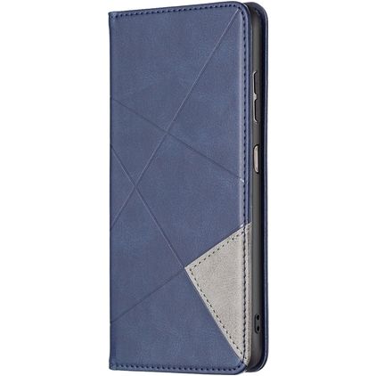 Mobigear Rhombus Slim Nokia G21 Hülle Klapphülle - Blau