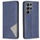 Mobigear Rhombus Slim Samsung Galaxy S25 Ultra Hülle Klapphülle - Blau