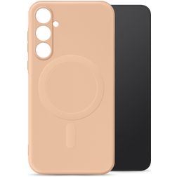 My Style Protective Flex Samsung Galaxy A55 MagSafe Hülle Flexibles TPU Backcover - Soft Pink