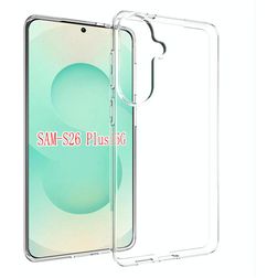 Mobigear Basics Durchsichtig Samsung Galaxy S26 Plus Hülle Flexibles TPU Backcover - Transparent