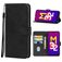 Mobigear Wallet Samsung Galaxy M32 5G Hülle Klapphülle Geldbörse - Schwarz