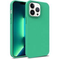 Mobigear Bio iPhone 15 Pro Hülle Umweltfreundliches Backcover - Grün
