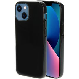 Mobiparts Classic iPhone 13 Mini Hülle Flexibles TPU Backcover - Schwarz