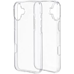 Mobiparts Classic Durchsichtig iPhone 16 Plus Hülle Flexibles TPU Backcover - Transparent