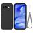 Mobigear Rubber Touch Google Pixel 10a Silikon Hülle Backcover - Schwarz