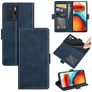 Mobigear Slim Magnet POCO X3 GT Hülle Klapphülle Geldbörse - Dunkelblau