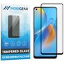 Mobigear Premium OPPO A74 4G Panzerglas Gehärtetes Glas Displayschutz - Hüllenfreundlich - Schwarz