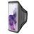 Mobiparts Comfort Fit Handyhalterung Joggen Samsung Galaxy S20 Plus Sporthülle Neopren Sportarmband - Schwarz