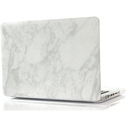 Mobigear Marble MacBook Pro 15 Zoll (2008-2012) Hardcase Hülle MacBook Case - Grau - Model A1260 / A1286