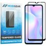 Mobigear Premium Xiaomi Redmi 9A Panzerglas Gehärtetes Glas Displayschutz - Hüllenfreundlich - Schwarz