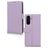 Mobilize Premium Gelly Samsung Galaxy A26 Hülle Klapphülle Geldbörse - Lila