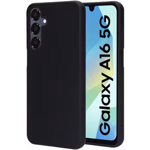 Mobiparts Samsung Galaxy A16 Silikon Hülle Backcover - Schwarz