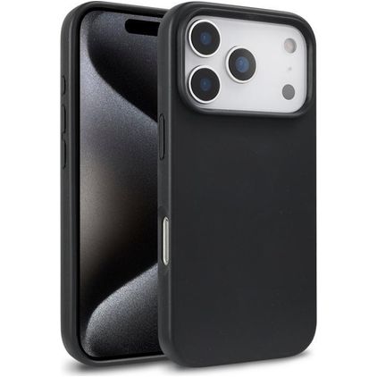 Mobigear Bio iPhone 18 Pro Hülle Umweltfreundliches Backcover - Schwarz