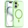 Mobigear Shockproof iPhone 16 MagSafe Hülle Flexibles TPU Backcover - Grün