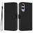 Mobigear Urban Wallet Samsung Galaxy S25 Edge Hülle Klapphülle Geldbörse - Schwarz