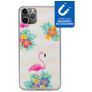 My Style Magneta iPhone 11 Pro Hülle Flexibles TPU Backcover - Flamingo