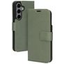 Mobiparts Classic Wallet Samsung Galaxy S24 Hülle Klapphülle Geldbörse - Stone Green