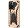 Mobigear Armor Stand POCO M4 Pro 5G Hülle Hardcase Backcover Stoßfest mit Ständer - Gold